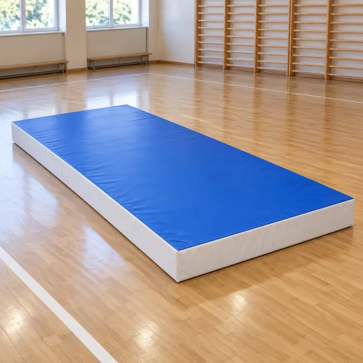 Мат спортивный гимнастический мягкий 200 × 400 × 20 см