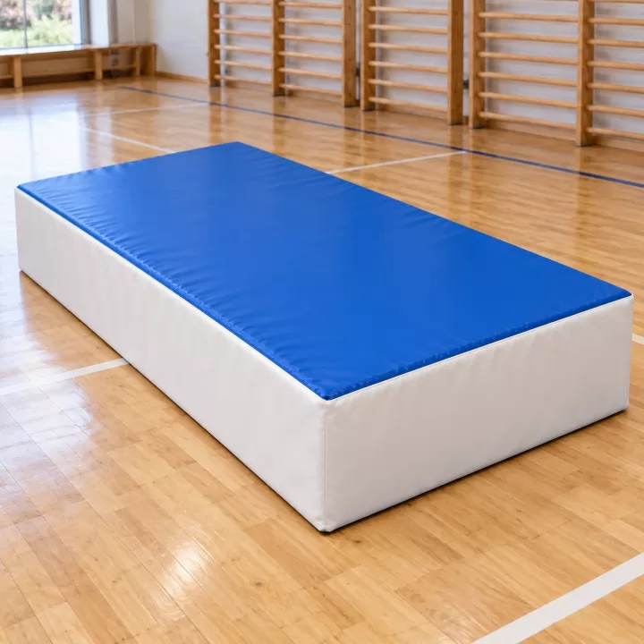 Мат спортивный гимнастический мягкий 200 × 100 × 40 см