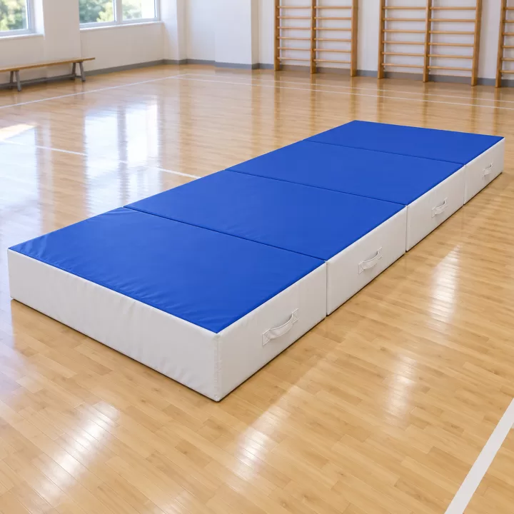 Мат спортивный сборно-складной 200 × 400 × 40 см