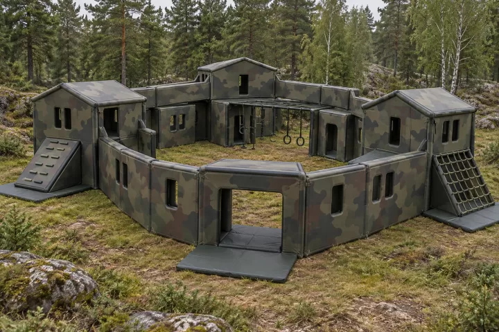 Иллюстрация: Круговое укрепление для эстафет из DWF. Конфигурация и комплектация по согласованному проекту.