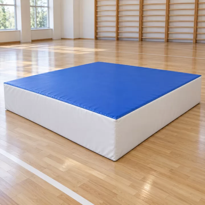 Мат спортивный гимнастический мягкий 200 × 200 × 50 см