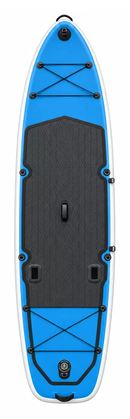 Надувная SUP-доска BIG SUP 550 «Двойной карго» — синий вариант