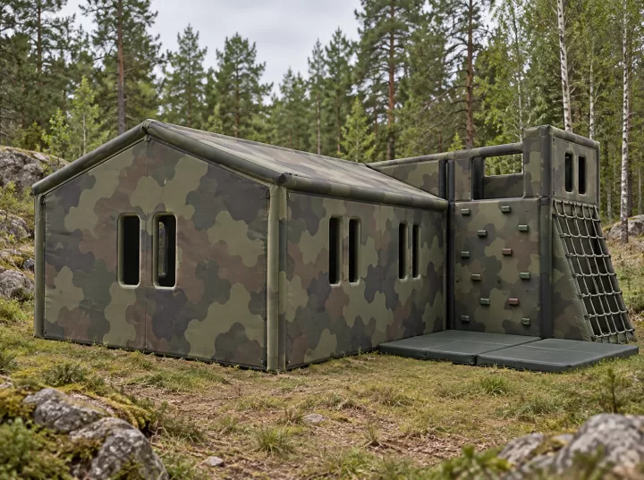 Иллюстрация: Угловое укрепление с окнами из DWF. Конфигурация и комплектация по согласованному проекту.