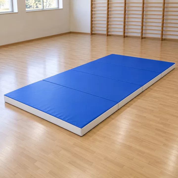 Мат спортивный гимнастический складной 200 × 400 × 10 см