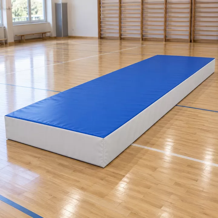 Мат спортивный гимнастический мягкий 200 × 500 × 50 см