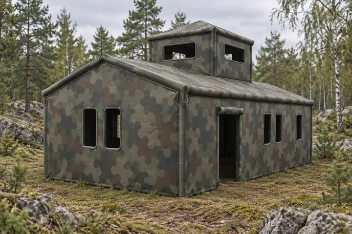 Иллюстрация: Игровой опорный пункт с вышкой из DWF. Конфигурация и комплектация по согласованному проекту.