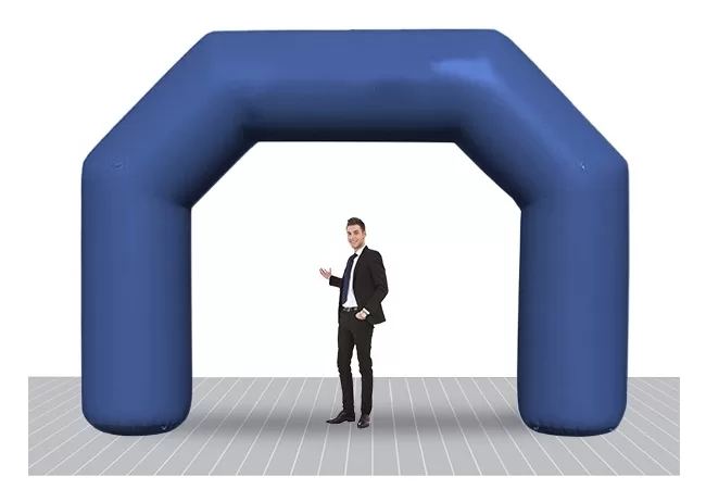 Надувная угловая арка
