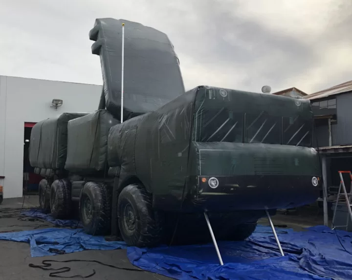 Надувная радиолокационная защита SA-21 