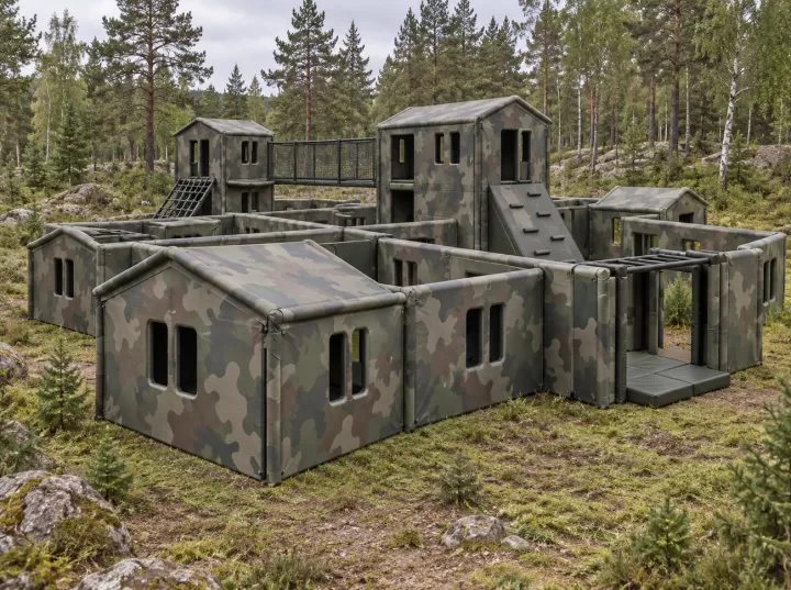 Иллюстрация: Укрепленный лабиринт из DWF. Конфигурация и комплектация по согласованному проекту.