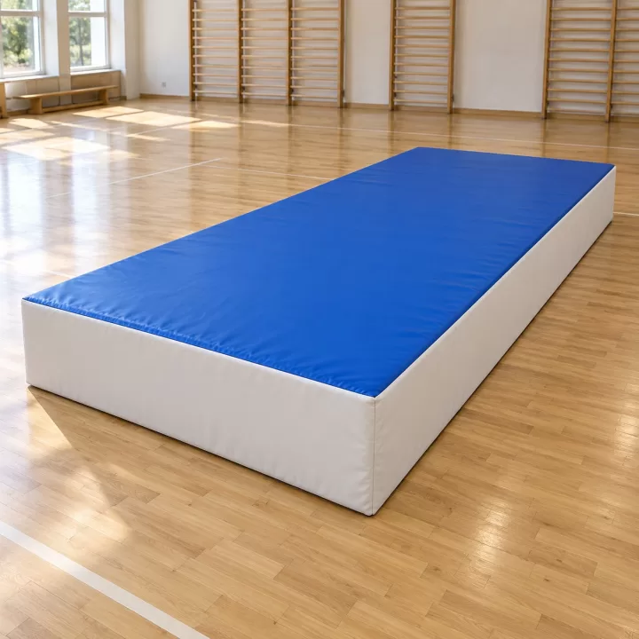 Мат спортивный гимнастический мягкий 200 × 400 × 50 см