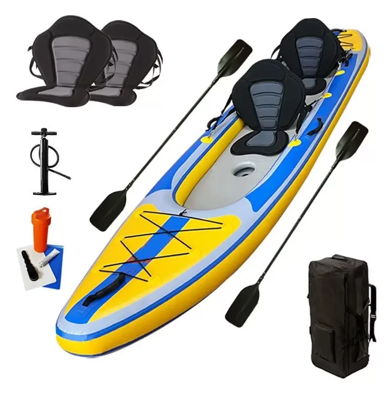Надувной двухместный SUP-каяк «Робинзон» 410
