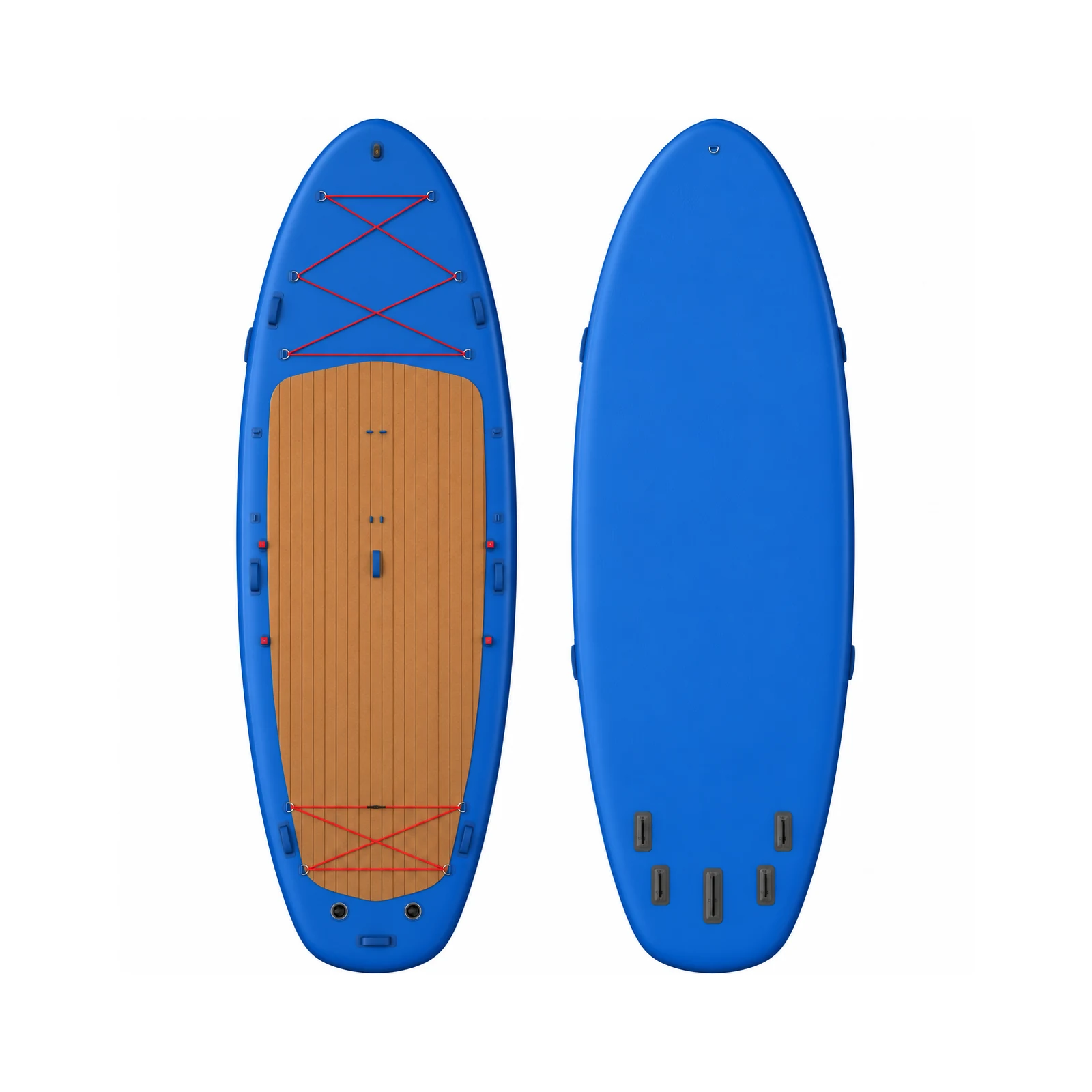 Надувная SUP-доска BIG SUP 457 «Группа 5», синий тик — технический вид