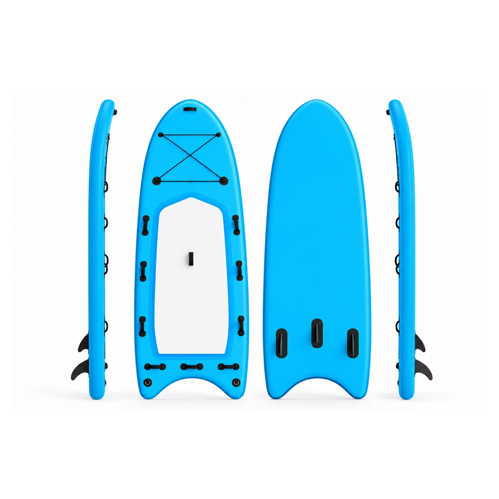 Надувная SUP-доска BIG SUP 498 «Команда 6–8» — технический вид