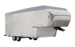 Чехол Marinex на доме на колесах: защита от дождя и солнца в горах