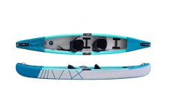 Конструкция каяка: пол Air Deck и набедренные ремни