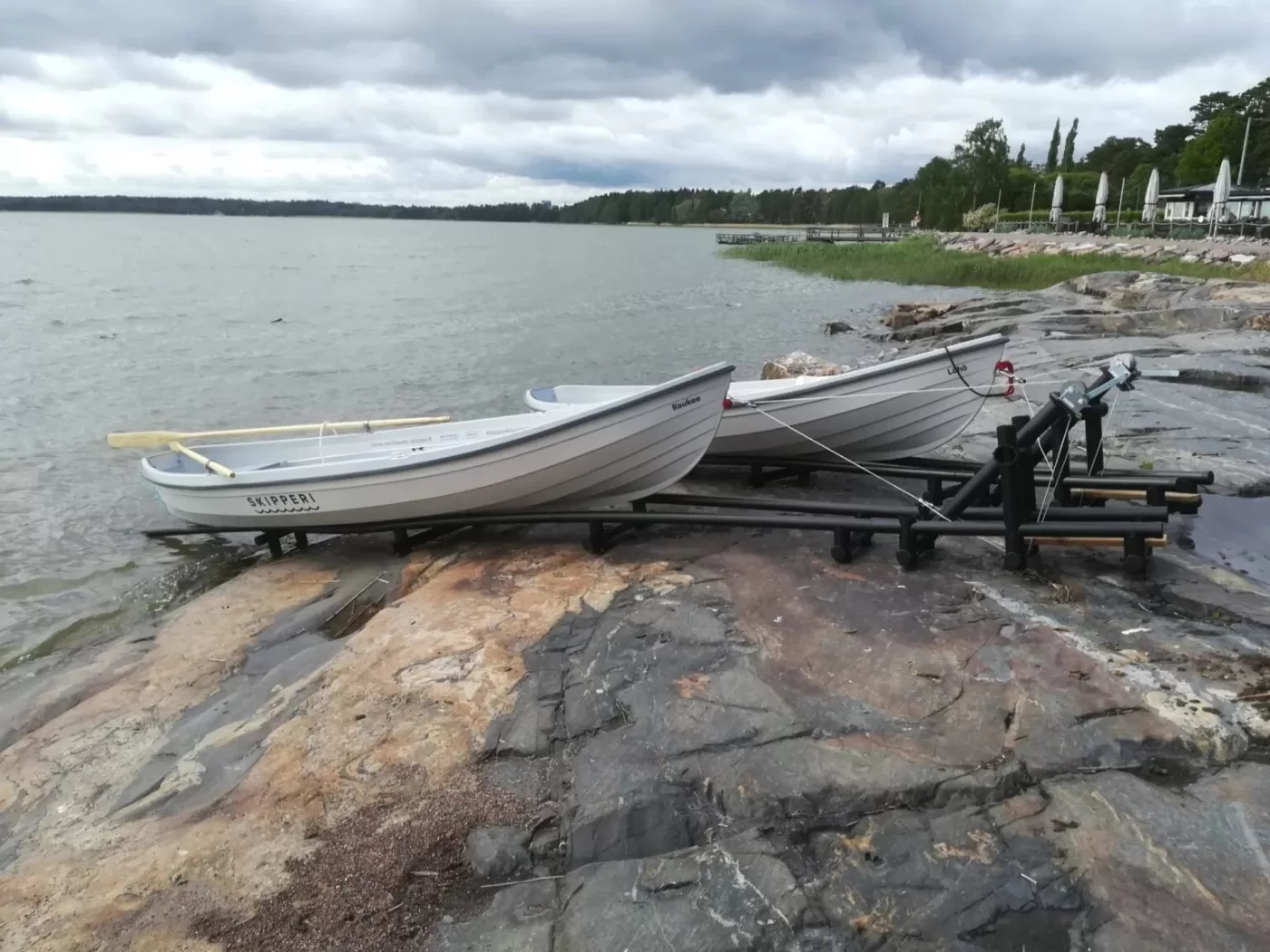 Причал слип S раздвижной док для лодки 6.9 м — фотография товара