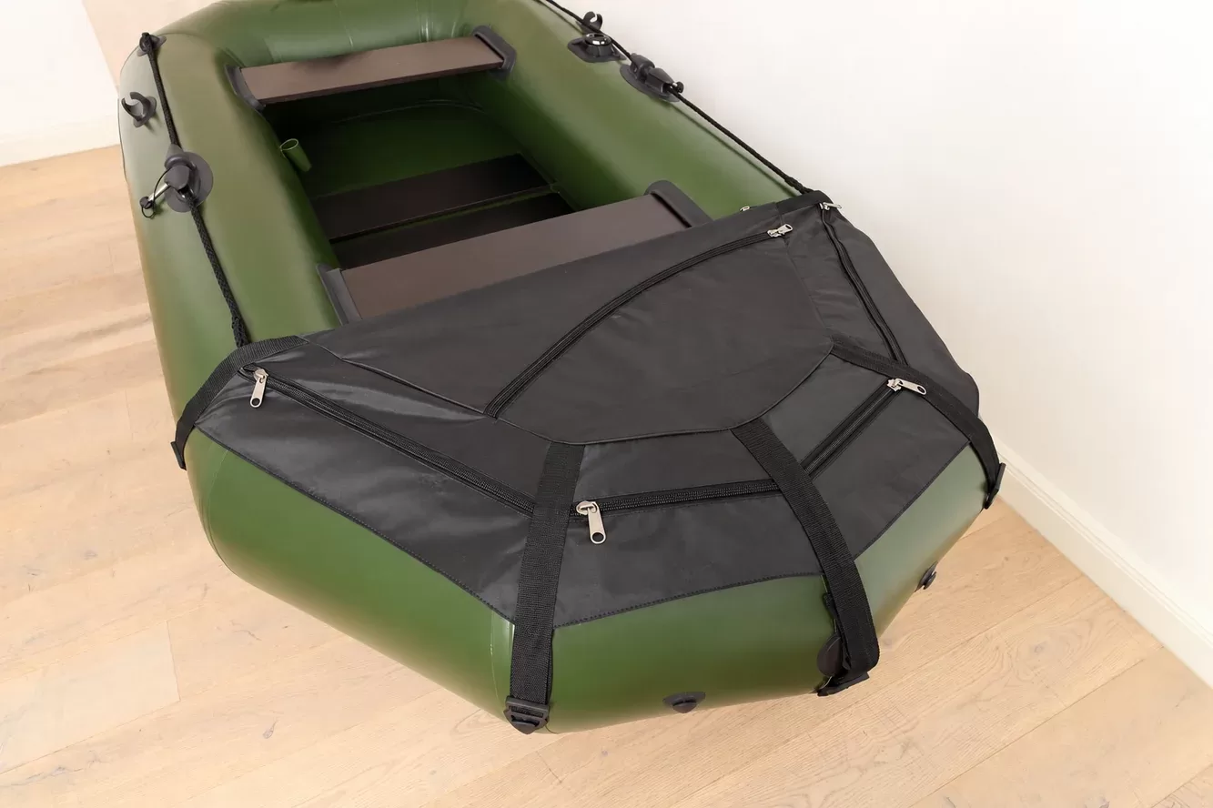 Носовая сумка с комплектом для установки — 115–135 см — ширина лодки — фотография товара