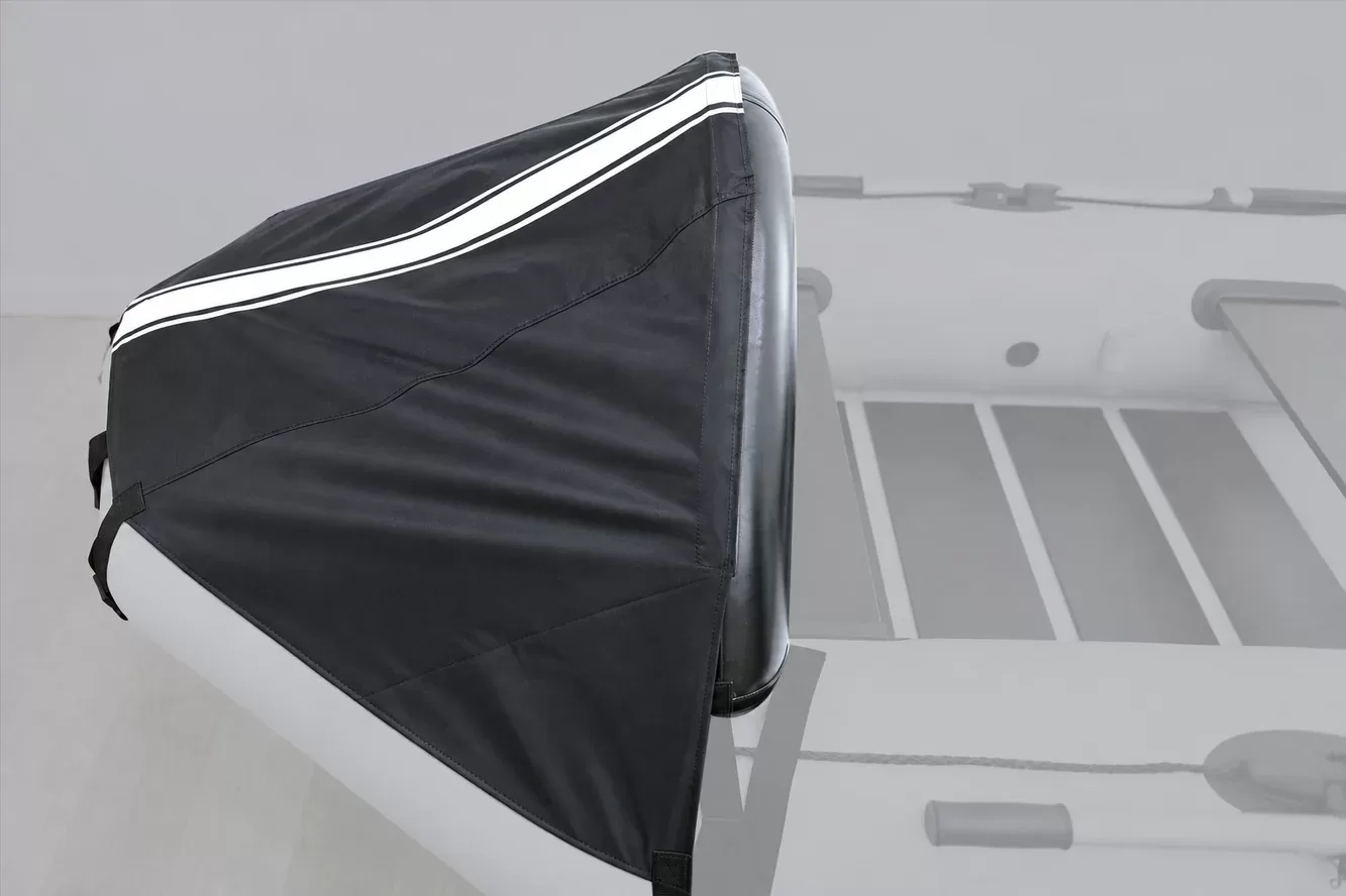 Надувной носовой тент для лодки — 115–135 см — ширина лодки — фотография товара