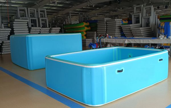 Прямоугольный надувной бассейн DFW 600x200x110 см