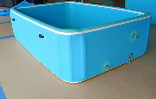 Прямоугольный надувной бассейн DFW 400x200x110 см