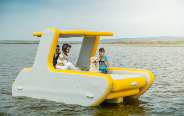 2.5 Надувной катамаран Тритон-X 4.8