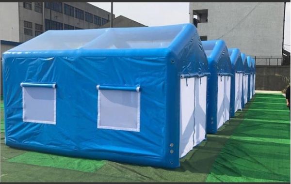 Мобильная аварийная надувная палатка 350×180×250 см