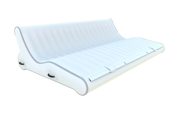 Пляжный плавающий надувной лежак ХL