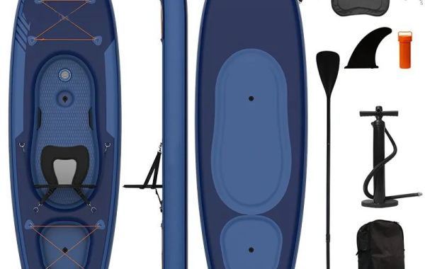 Надувной каяк Sup-Каяк 350 с отсеком для вешей