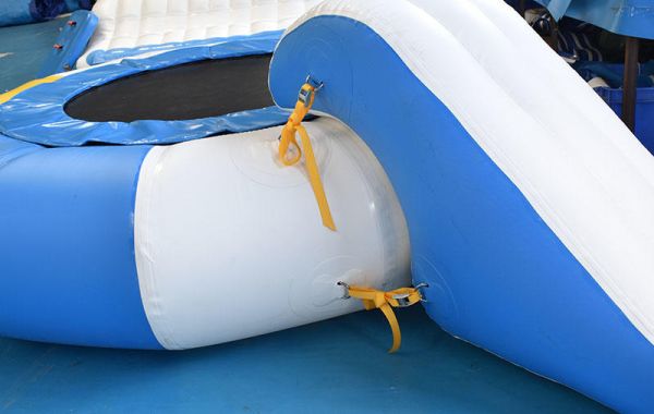 Батут комбо с горкой