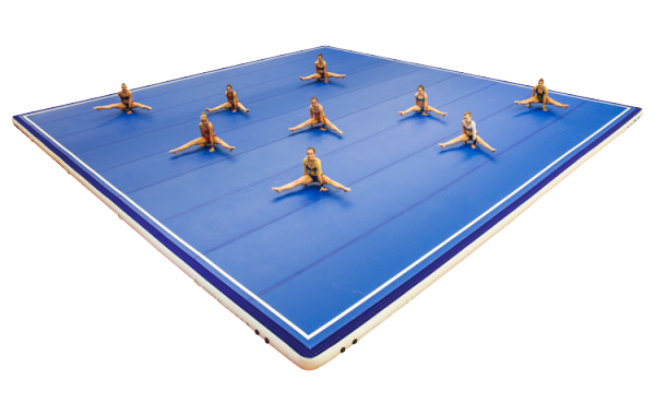 Надувной гимнастический пол для зала