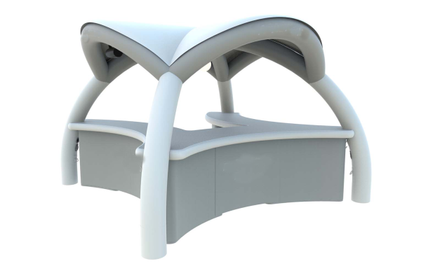 Пляжный бар из AirDeck