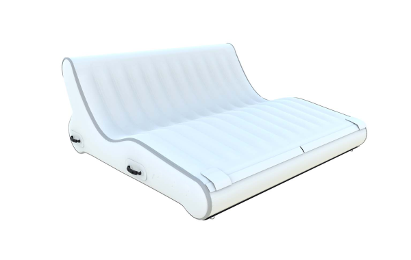 Пляжный плавающий надувной лежак