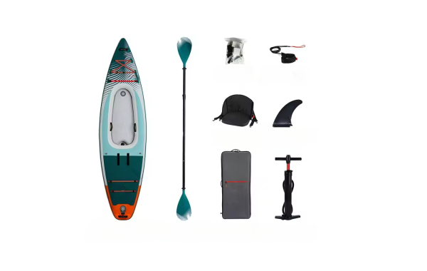 Каяк-гибрид надувной с капельным стежком и технологией SUP