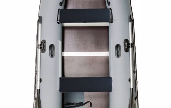 Моторно-гребная лодка 340 П серый