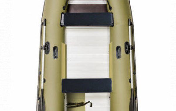 Моторно-гребная лодка 340 П зеленый
