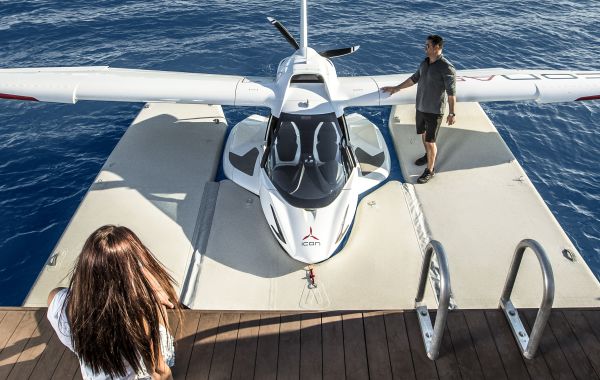 Надувной причал