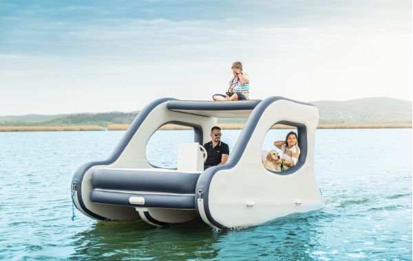 Надувная многокорпусная яхта «Троица»