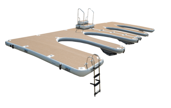 Надувной причал для швартовки гидроциклов