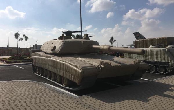 Надувной танк M1 Abrams