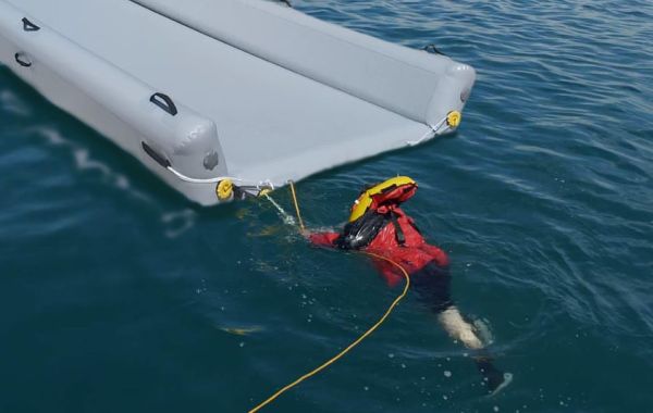 Спасательный плот- трап 7 метров