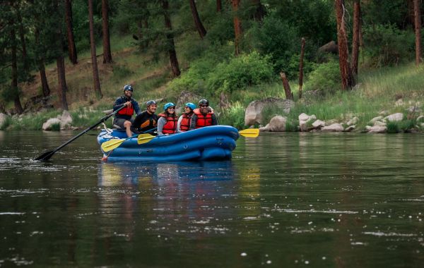 1. Рафт для сплава 411 см