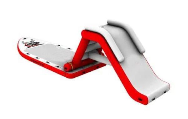 Надувная водная горка