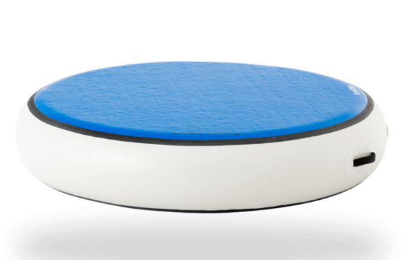 Надувной круглый спортивный батут  90 см