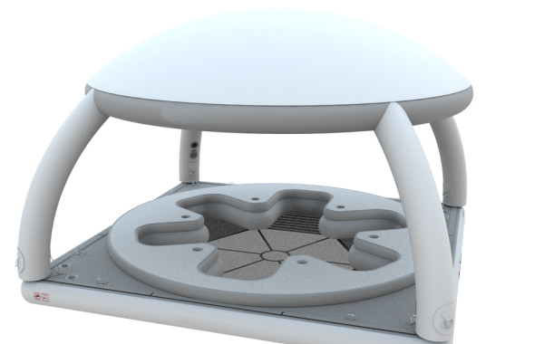 Надувная платформа для отдыха на воде