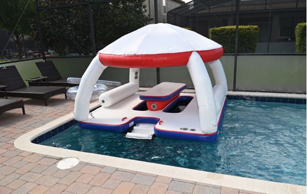 0.1. Надувной плот для бассейна