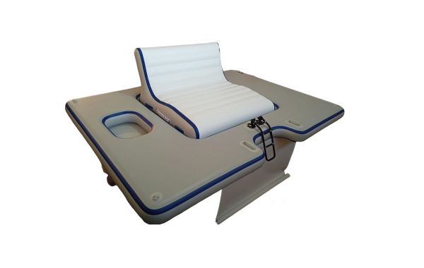 Надувной плот + лежак