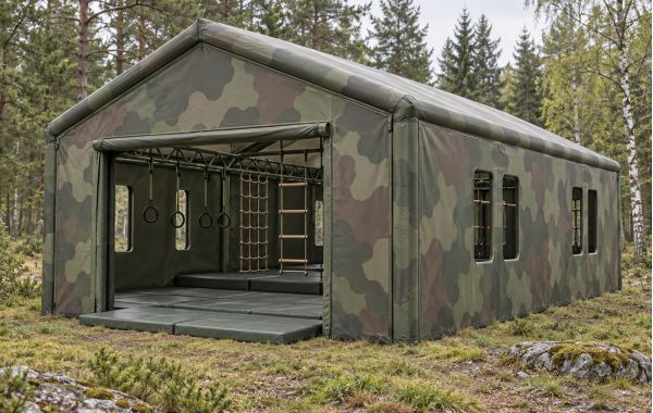 Зал с канатным маршрутом из DWF